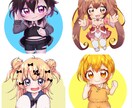 SNSアイコンイラスト描きます ★かわいいぷにぷにSDキャラクター制作 イメージ1