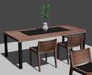 家具の3DをブレンダーBlenderで作成します 家具をBlender3Dでモデルを作成。2000円〜対応！ イメージ3