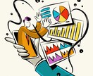 商用可！目を引くシンプルでポップなイラスト描きます 雑誌やWEBなどの挿絵のお手伝いいたします！ イメージ2