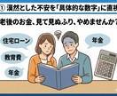 50代・老後家計の立て直しチャット相談ができます 退職金なし。老後資金ゼロ。でも今からできることがあります イメージ1