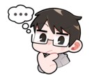 ポップなイラストスタンプ作成します 明るい絵柄でシンプルなスタンプに！8点作成 イメージ4