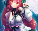 配信・サムネ・ヘッダー・一枚絵の女の子描きます かわいい女の子を丁寧なヒアリングで形にします♪ イメージ4