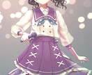歌ってみた等のサムネイルを制作します パッと目を引くようなかわいいイラストを作成いたします！ イメージ8