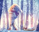 雰囲気ある1枚絵や歌動画のサムネイル等描きます ○風景、背景と人物、自然や絵本のような物語感じるイラスト等○ イメージ1