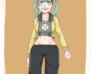 アナタが望むイラストを制作させていただきます カッコ良くポップな女性から手軽なアイコンまで！ イメージ5