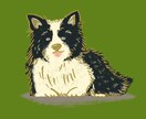 ペットの似顔絵描きます 飼い主さんだけのオリジナルアイコンを作成します！ イメージ6