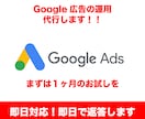 Googleリスティング広告の運用代行します まずはお試し価格で！多数で目標達成 イメージ1
