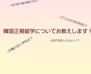 韓国留学のお手伝いをします 韓国留学生が教えます！韓国正規留学について！ イメージ1