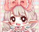 アイコン★デフォルメ【バストアップ】承ります 楽しくSNSを活用する為にお手伝いします☆ イメージ3