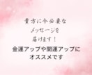 金運開運に興味ある貴方へ、メッセージをお届けします 今の貴方に必要な言葉をそのままお伝えします イメージ1
