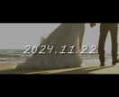 爽やかでおしゃれなオープニングムービーを制作します 大切な結婚式を彩る動画を丁寧にお作りします♪ イメージ2