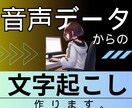 電子書籍出版用の音声データの文字起こしやります コラボ出版等の対談音声、動画、音声データの文字起こし専門店✨ イメージ1