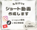 ショート動画作成！丁寧に聞き理想の形へ繋げます インスタ•TikTok•YouTube対応可能！丸投げOK！ イメージ1