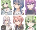アイコンサイズの絵を描かせていただきます Twitter、LINEのアイコンにお困りの方へ イメージ3