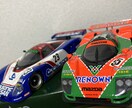 レーシングカーのカーモデルを製作します 80年代90年代のレーシングカーモデルを飾りませんか? イメージ3