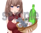 ゲーム、ボイス、イラスト等セクシーな女の子描きます VTuber向けキャラ制作やサムネイル、商用利用したい方向け イメージ4