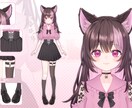 商用料込Live2D用パーツ分けイラスト作成します 男女年齢問わず描きます。IRIAM、TRPGにも！ イメージ2