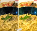 写真の加工・修正やトリミング、文字入れを行います レタッチで、思い出は明るく色鮮やかに、お料理は美味しそうに。 イメージ1