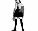 小説等の白黒挿絵描きます ホラーや心情エッセイ…etc… イメージ3