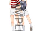 立ち絵、キャラクター制作致します 日常からファンタジーまでなんでもかけます！ イメージ5