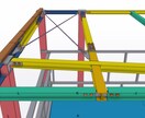 鉄骨製作図作図サービスを提供致します FAB,鉄骨製作工場の業務負荷軽減・人手不足対策に最適です。 イメージ3