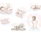 おしゃれなカットイラスト描きます 商用OK！ミニカット、挿絵、説明カット等オーダー作成します イメージ2