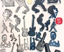 あなたの似顔絵を消しゴムはんこにします 写真をもとに似顔絵を描き、そのままはんこに！ イメージ7