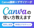 初心者必見★Canvaの使い方教えます パソコン操作画面共有！その場で質問OK！ イメージ1