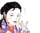 程よいデフォルメで可愛らしい似顔絵お描きます その人らしさを表現しつつ、リアルすぎず丁度いい可愛さ！ イメージ4