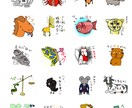 ポップでキュートで楽しいイラストを描き描きします センスあるイラストで、「おっ！」と思わせるチャンスを演出 イメージ1