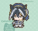 Illustratorでドット絵キャラ作成します 50×50ドットキャラを1250px×1250pxPNG納品 イメージ9