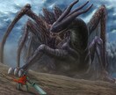 モンスターデザインと一枚絵を作成します 厚塗りテイストでモンスターデザインと一枚絵を製作 イメージ2