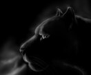 人物、動物などの白黒デジタルイラストをお描きします 想像上の生物でもオリジナル設定の何かでも大丈夫です イメージ1