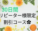 30日間!更なる美しさを提供いたします リピーター様限定!感謝を込めてお値下げします♪ イメージ1