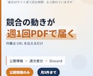 競合サイトやポータルサイトの定点ウォッチ代行します 週1回・PDFでお届けする競合や市場の定点ウォッチ イメージ1