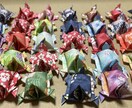 折り紙折ります 祝鶴や寿亀などの祝い物から季節の壁飾りまで幅広く対応します イメージ2