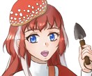 オリジナルアイコンをお描きします お好みの美男美女をお描きします イメージ9