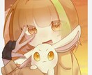 表情差分1つ無料‼️イラストお届けします 1枚絵、ミニキャラ、立ち絵、アイコンなど様々なイラスト イメージ4