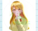 アイコン描きます キャラクターに合わせた絵柄で1人1人丁寧に描き上げます。 イメージ2