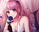 キラキラ︎︎でかっこかわいいイラスト制作致します 商用利用◎男女キャラ幅広く対応します♪ イメージ4