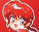 レトロアニメ風の肩上イラスト制作します アイコンなどにどうぞ！ラフ提出、修正なしのプランです。 イメージ10