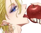 一枚絵イラストなど描きます 男女どちらでもかっこよく可愛く描きます！ イメージ9