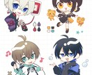 SDイラスト/デフォルメキャラクター制作致します 可愛い等身のイラストをアイコンやグッズ、スタンプにどうぞ！ イメージ2