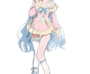 かわいいからかっこいいまでイラストをお描きします アイコン、1枚絵、立ち絵、ミニキャラなどお描きします。 イメージ1