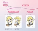 透明感のある繊細なイラストを描きます 【最短3日！】全身立ち絵、バストアップ、一枚絵を描きます！ イメージ7