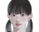 可愛らしい女の子の厚塗りのイラストを制作します SNSアイコンや挿し絵等に使用できるイラストを制作します！ イメージ1