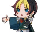 和風SDイラスト制作ます 和風以外にもかわいいデザイン承ります！ イメージ4