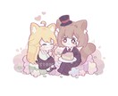 柔らかい風のミニキャラなどを描いています スタンプ、ミニキャラ、等身イラストを描いています! イメージ4
