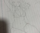 自作発言OK!落書風アナログイラストお書きします 可愛い女の子アナログでお描きします♪ イメージ8