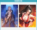人物キャライラスト・一枚絵描きます Youtube Twitch　等に使えます イメージ3